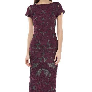 JS Collections Lace Midi Dress 10